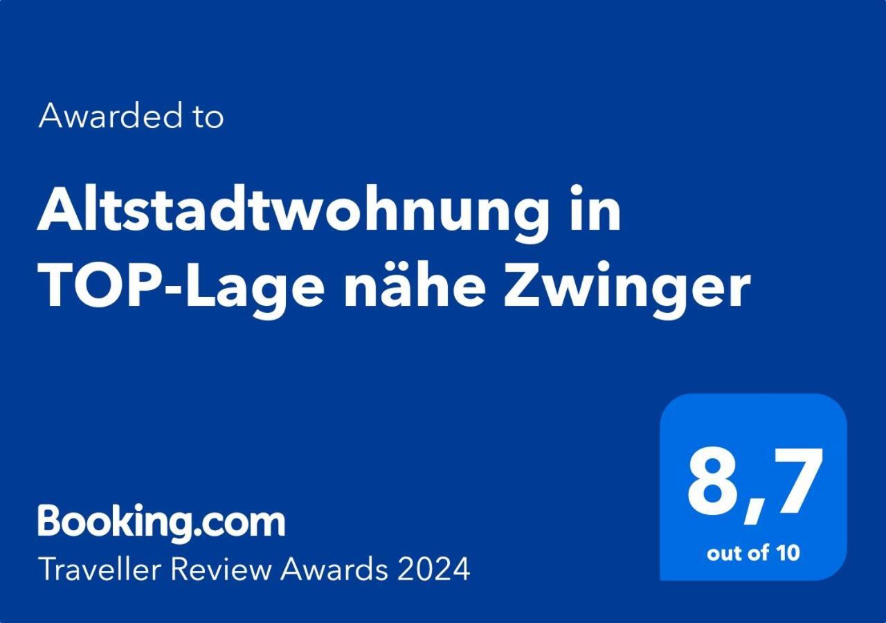 Altstadtwohnung In Top-lage Naehe Zwinger Apartamento *